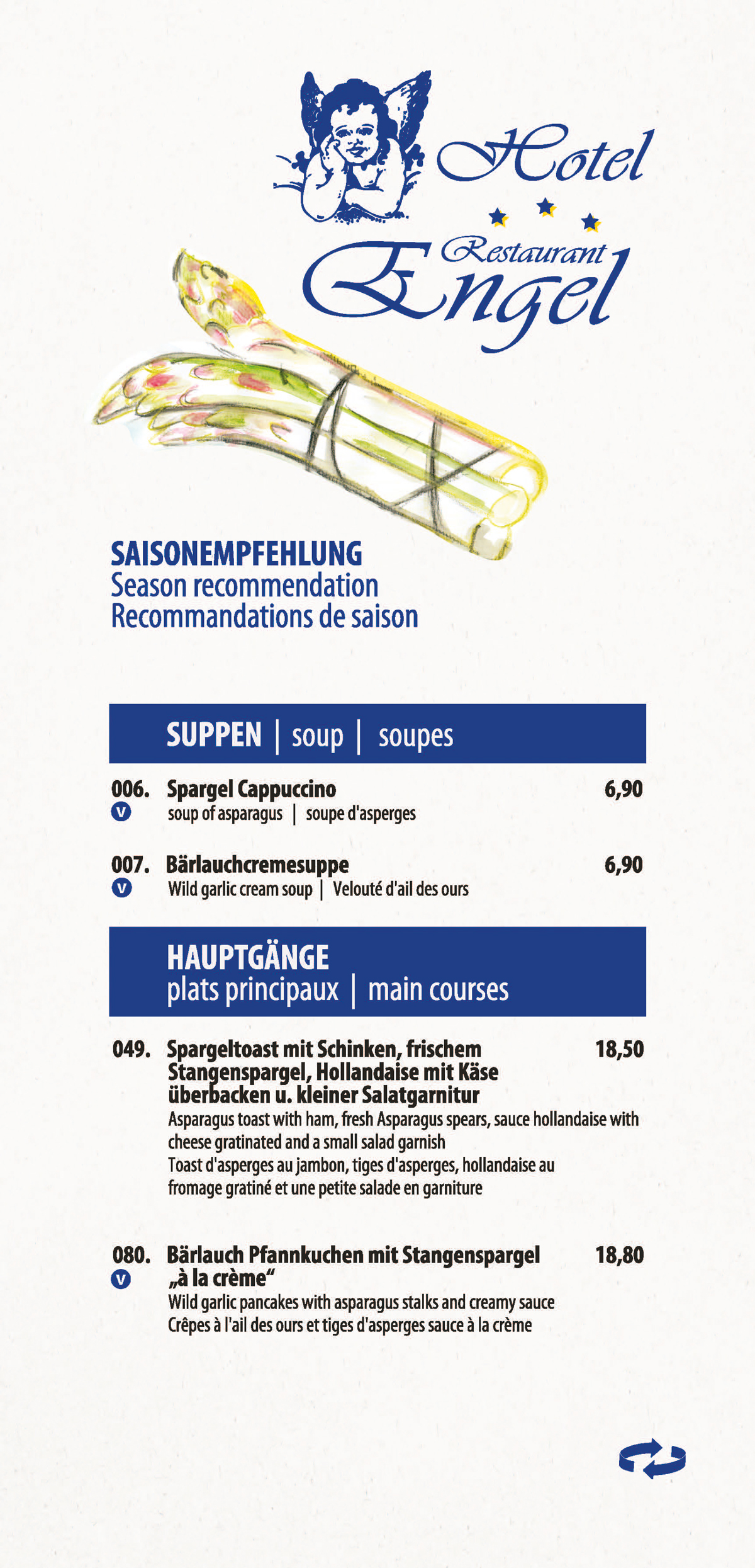 Spargelkarte 2026 Vorschau